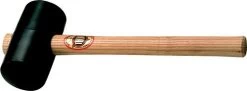 Thor 954 Black Rubber Mallet 74mm 800g