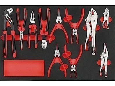Teng TTEMB11 11 Piece Plier Set In Foam Module 3 Teng TTEMB11 11 Piece Plier Set In Foam Module