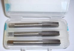 Presto 3 Pce. High Speed Steel Tap Set - 6.0mm X 1.0mm.