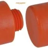 Thor 73-416PF Replacement Orange Plastic Face For Wooden &amp; Plastic Handle Hammer 50mm - 2 Pack -Pro Tools Shop XTHO406PF 2PACK 1